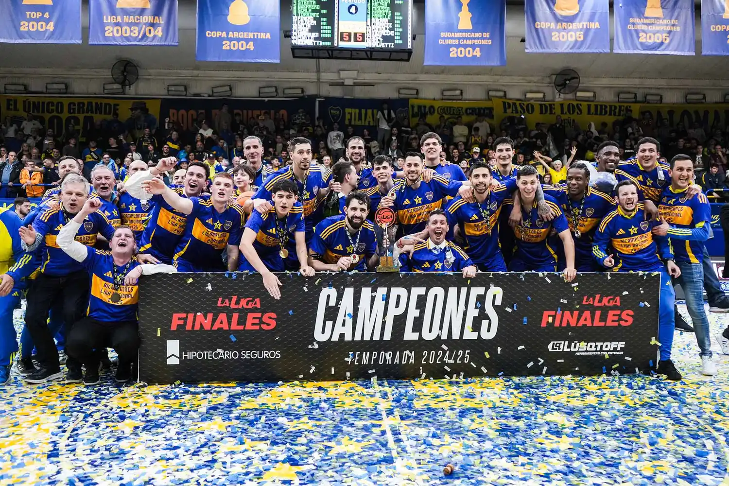 Boca Campeón - Liga Nacional 2025