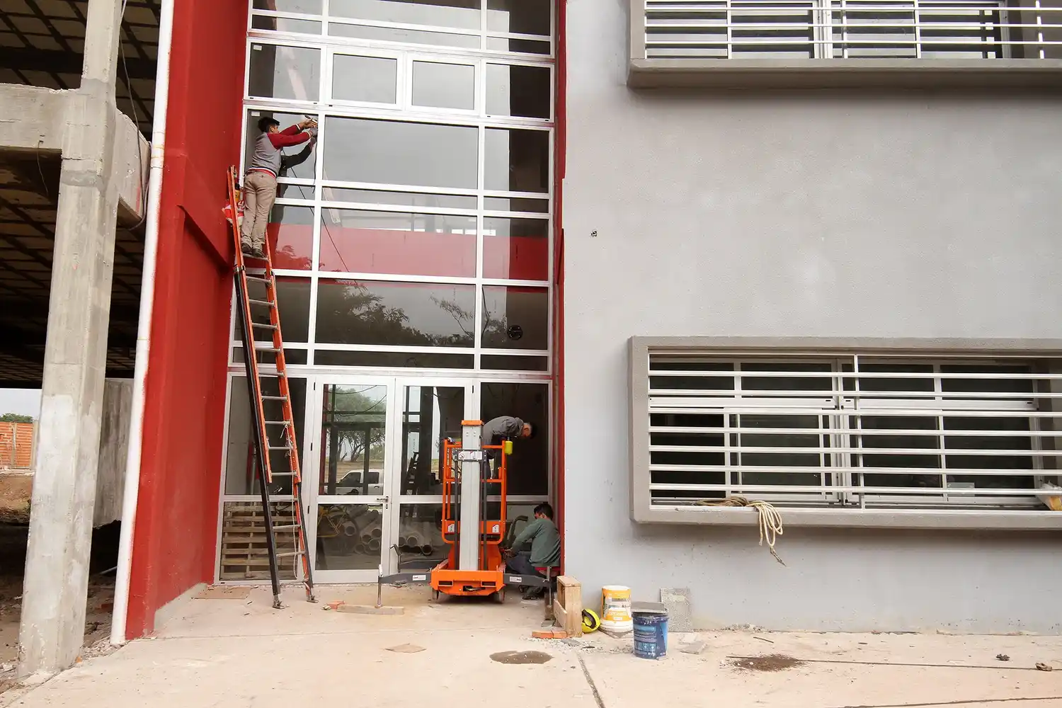 La obra del campus universitario de UADER alcanza el 90 por ciento de ejecución