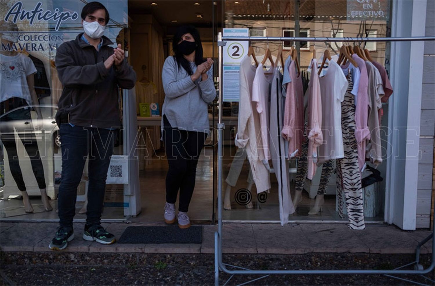 Manifestación de comerciantes: "La idea es hacer notar nuestra disconformidad"