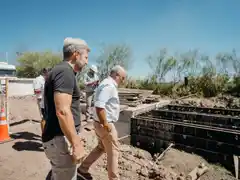 El Gobernador Frigerio recorrió obras en General Galarza