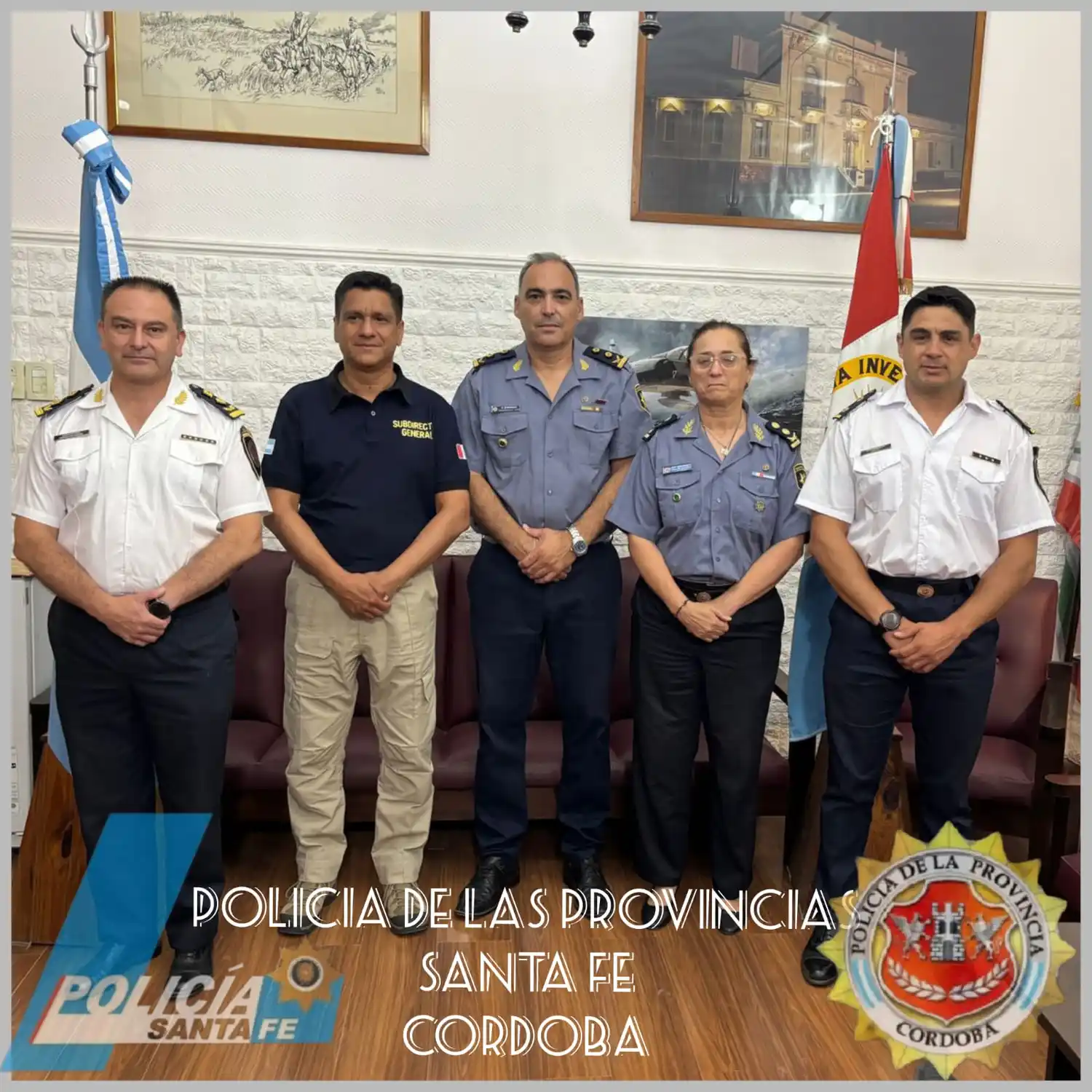 Jefes de la UR de San Cristobal y Morteros se reunieron para coordinar operativos - 1