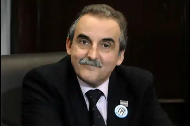 Guillermo Moreno encabeza una conferencia de prensa en Junín