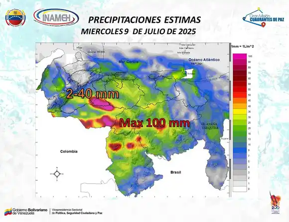 Vienen más lluvias con el paso de las ondas tropicales 15 y 16