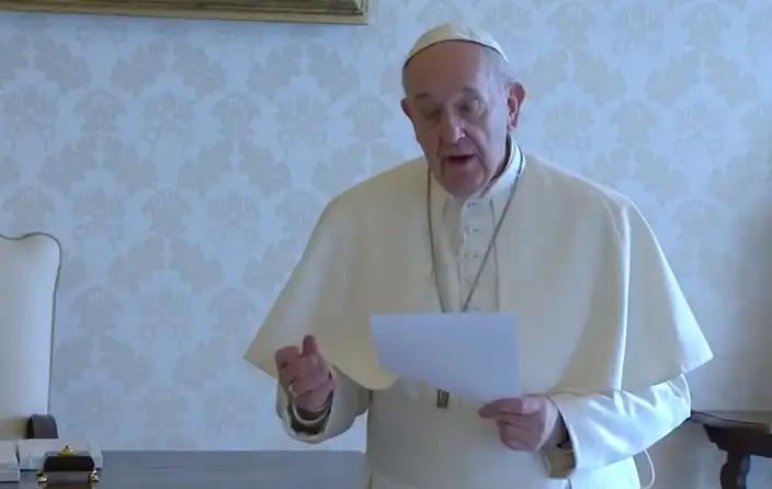 El Papa pidió "misericordia para la humanidad" por el coronavirus en un rezo global 