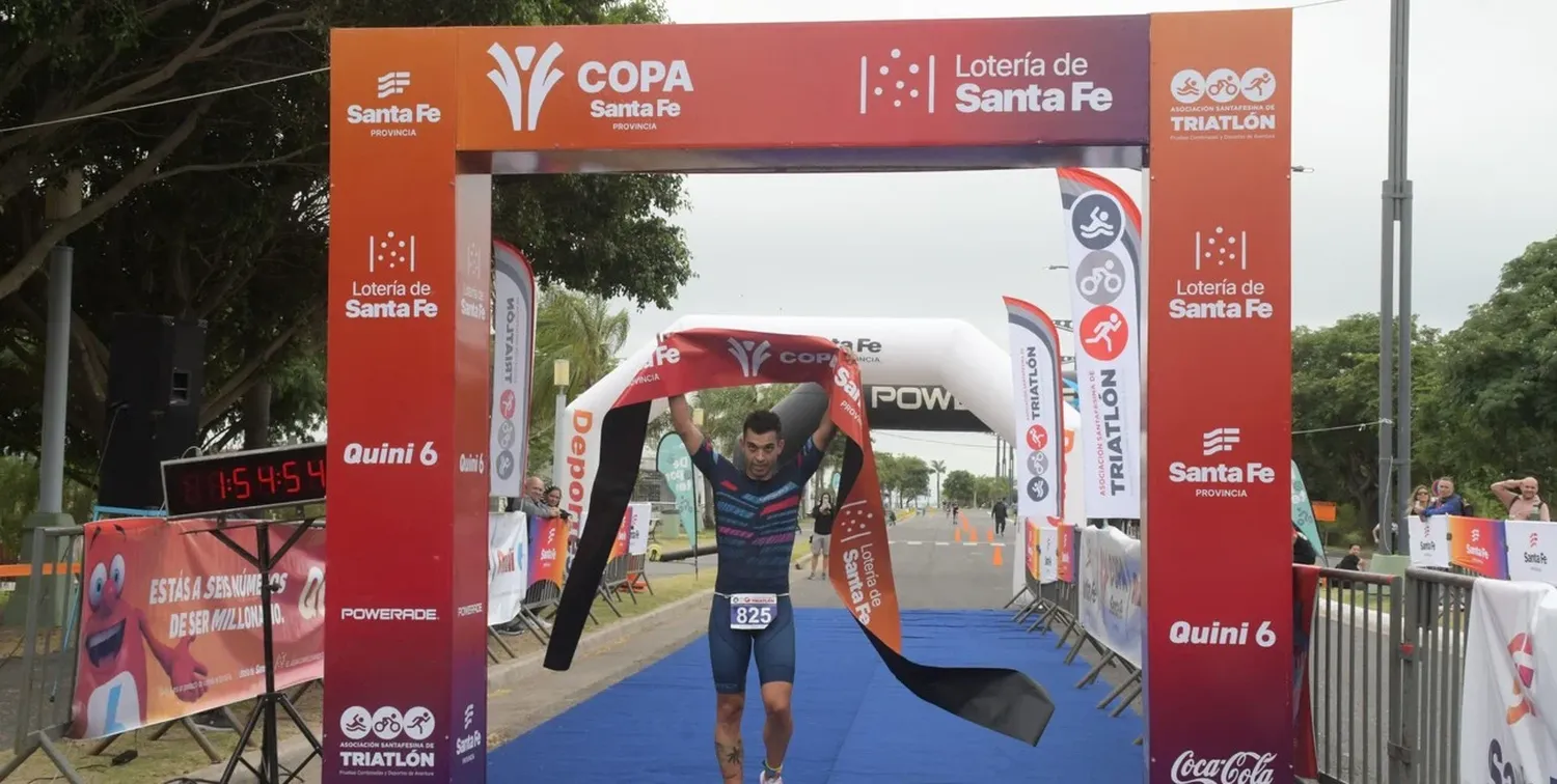 Histórica primera edición de la Copa Santa Fe en Triatlón