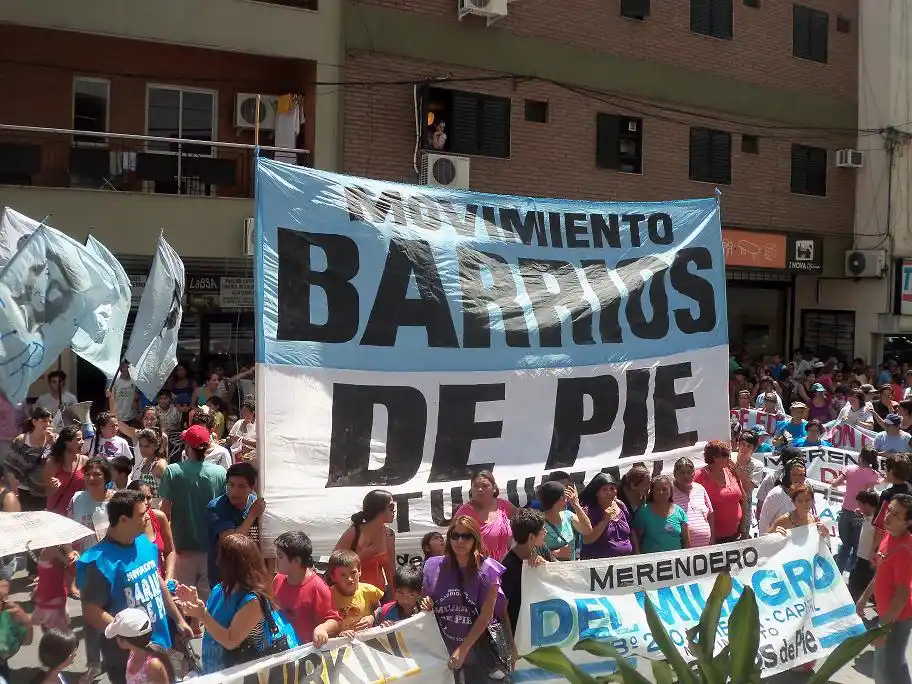 Barrios de Pie hará piquetes en Capital y el Conurbano en reclamo de alimentos en comedores