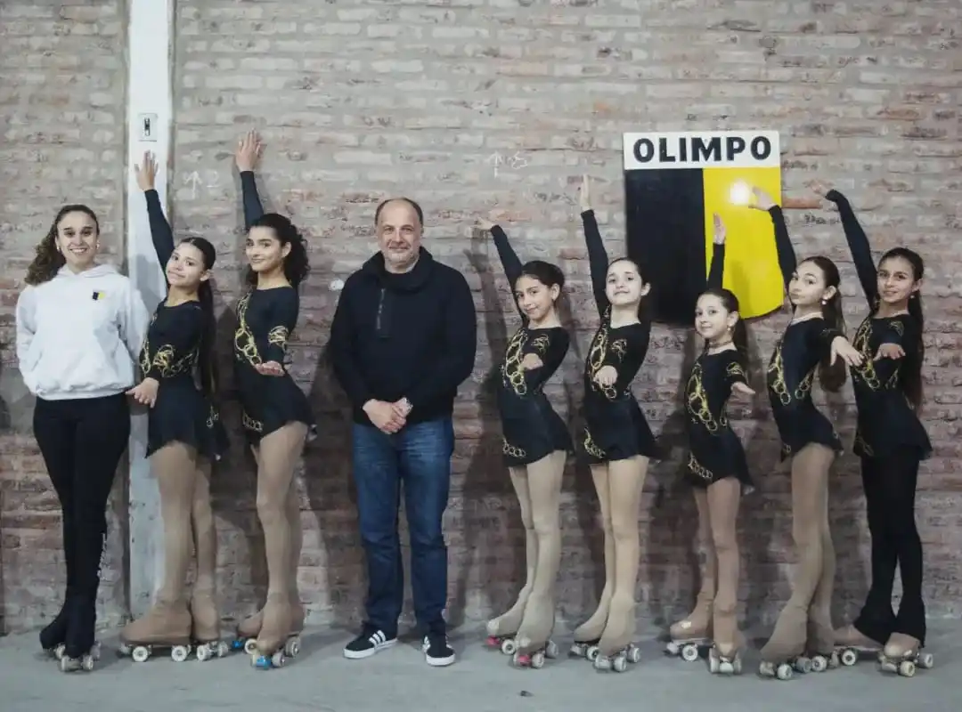 Orgullo tresarroyense: patinadoras de la Escuela de Patín Artístico Olimpo representarán a Tres Arroyos en la Copa Roberto Rodríguez
