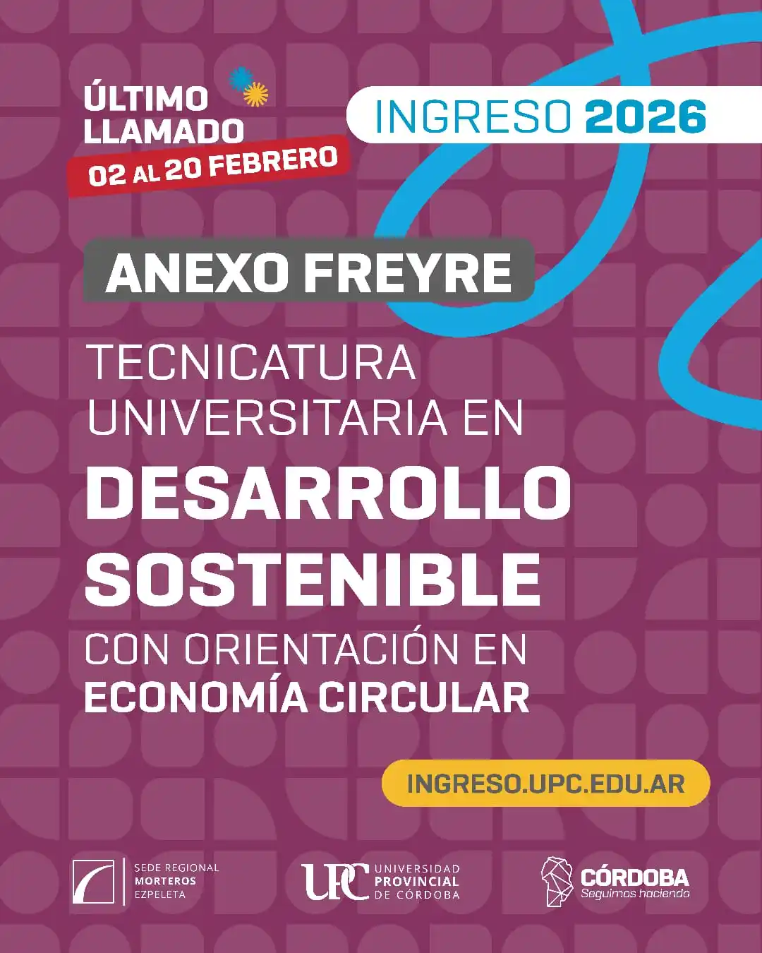 flyer tecnicatura universitaria freyre