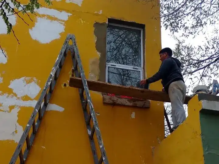 Se concreta la última etapa de trabajos edilicios en la Escuela Rafael Nuñez