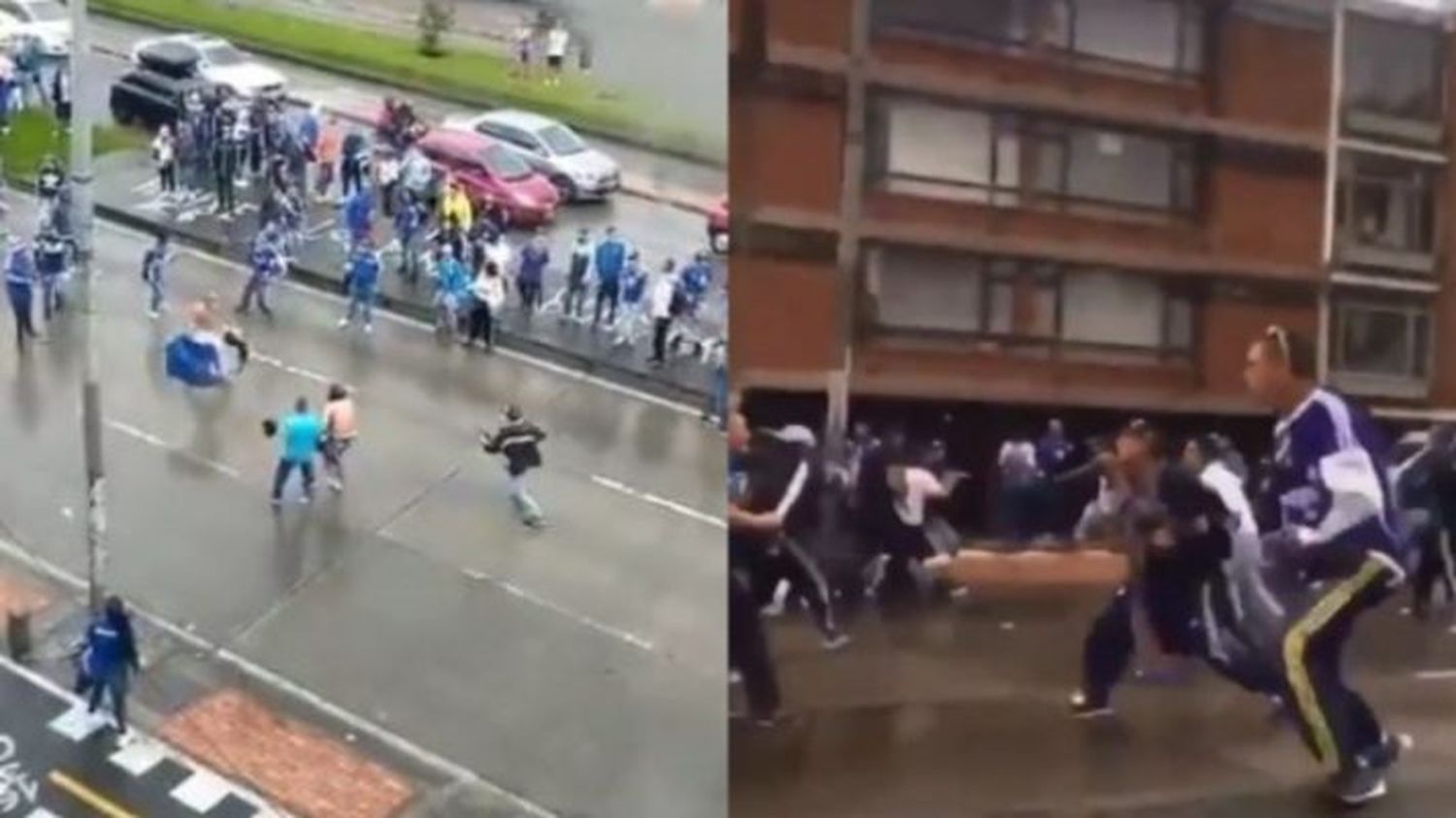 FÚTBOL CON SALDO ROJO: un muerto y varios heridos deja pelea entre hinchas de Millonarios en Colombia
