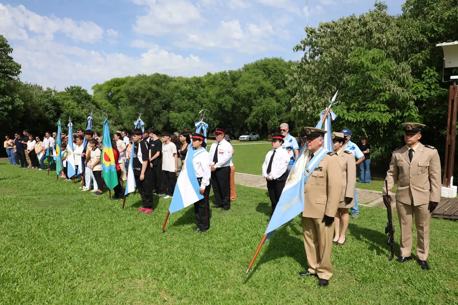 abanderados vuelta de obligado