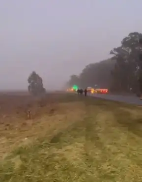 Hubo varios vuelcos este viernes por la mañana en la Ruta 74.