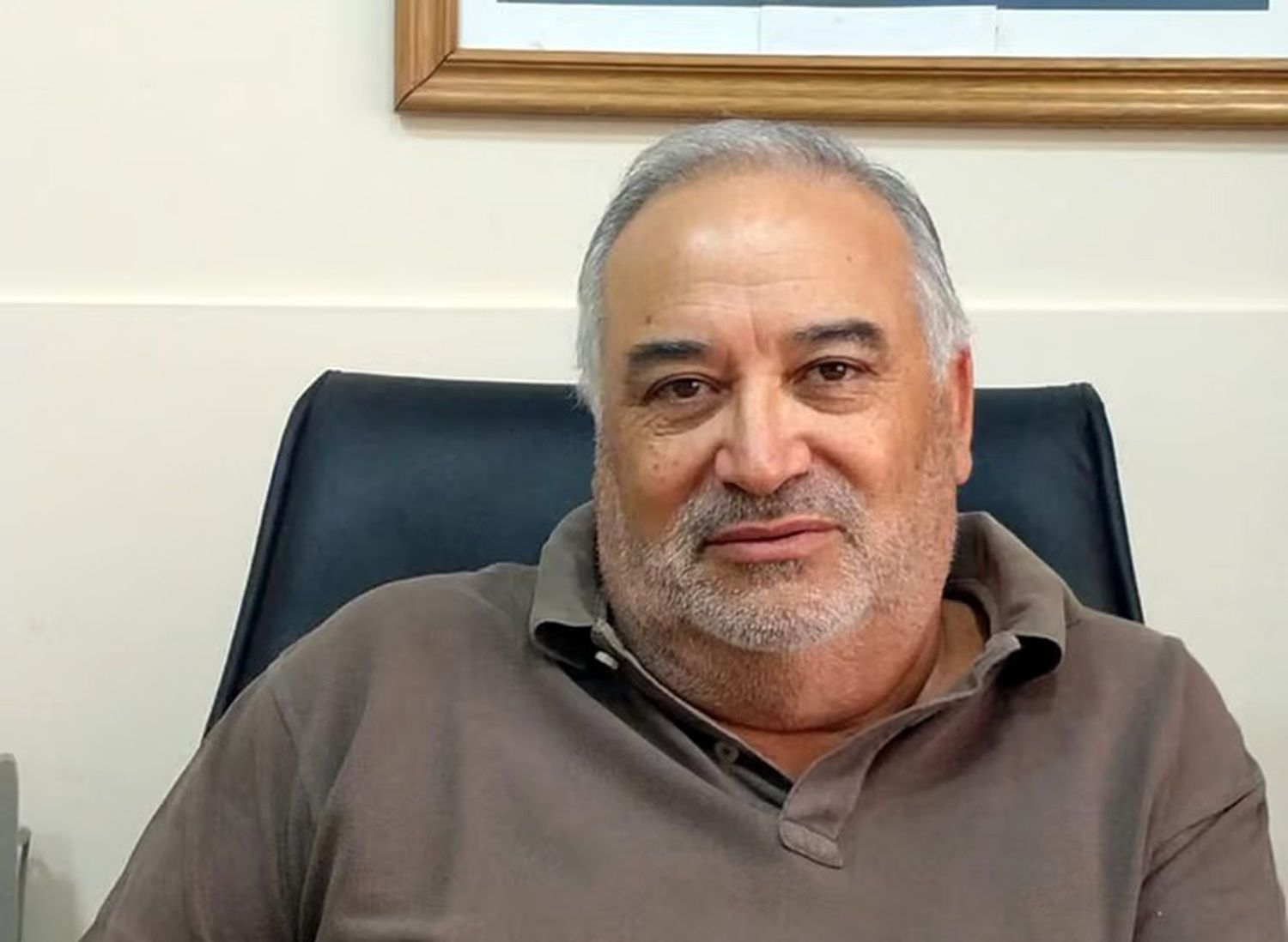 Daniel Monje. Secretario general de los trabajadores de Terminal Quequén