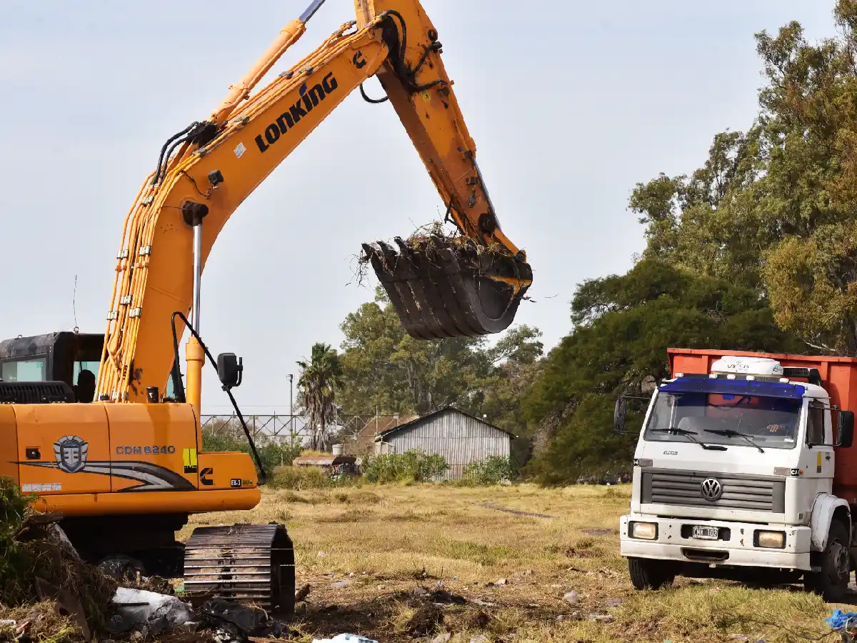 Comenzaron los trabajos preparatorios para el puerto seco que tendrá la ciudad
