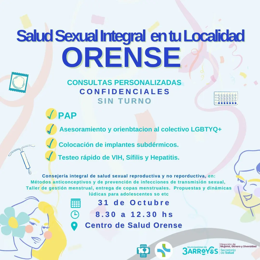 Se realizará una jornada de salud sexual integral en Orense