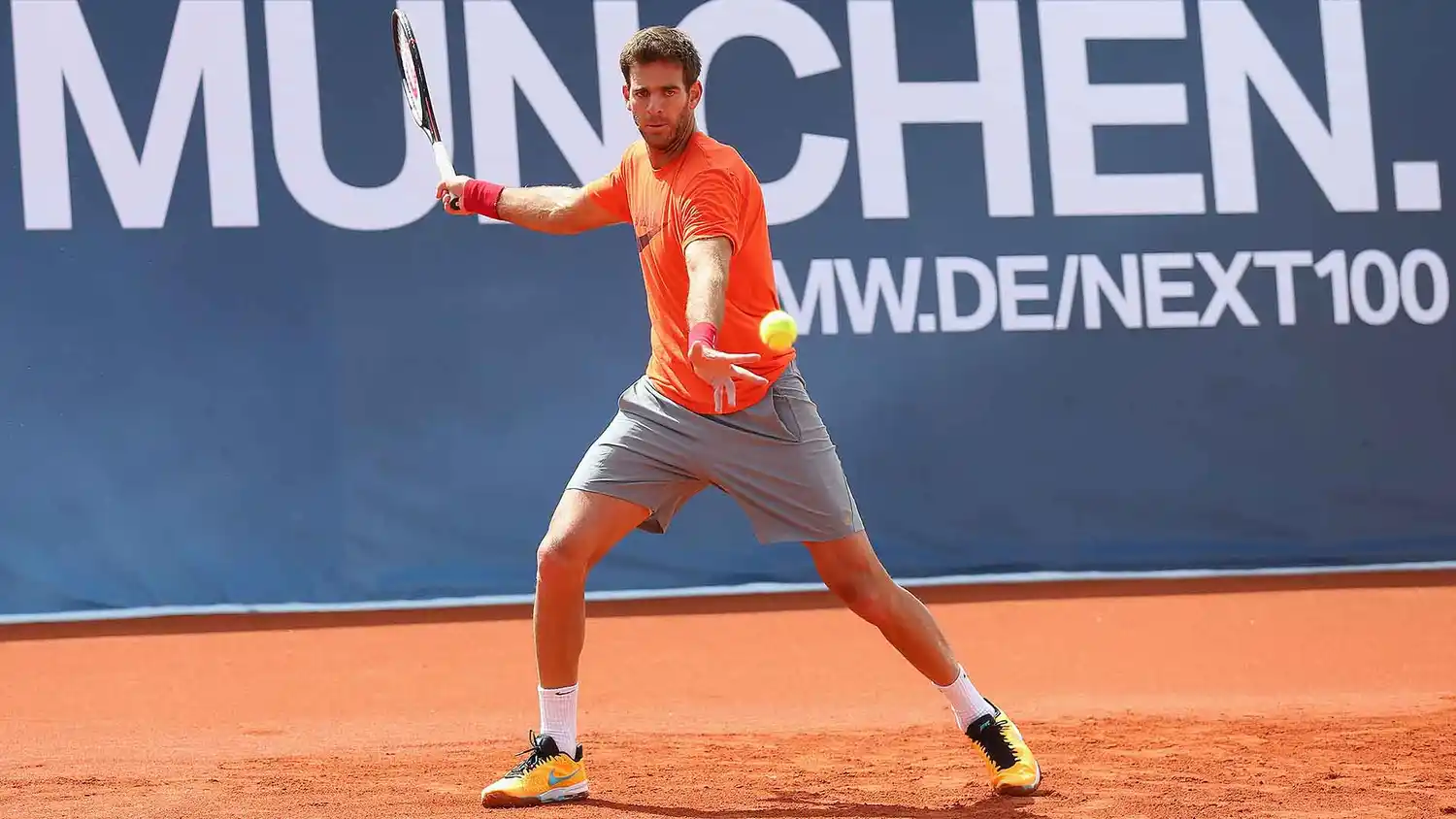 Del Potro volvió a ganar en polvo de ladrillo luego de tres años