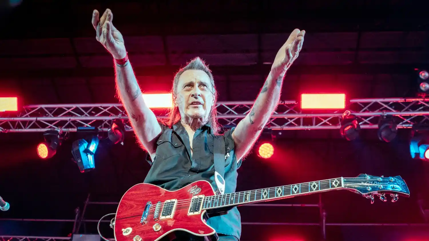 Marciello, con su guitarra