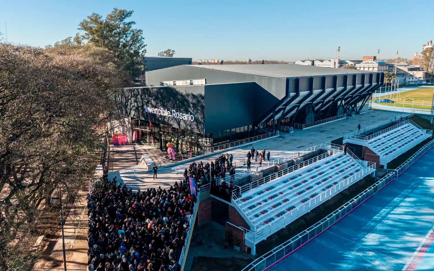 Quedó inaugurado en Rosario el Estadio Multipropósito Invencible rumbo a los Juegos Suramericanos
