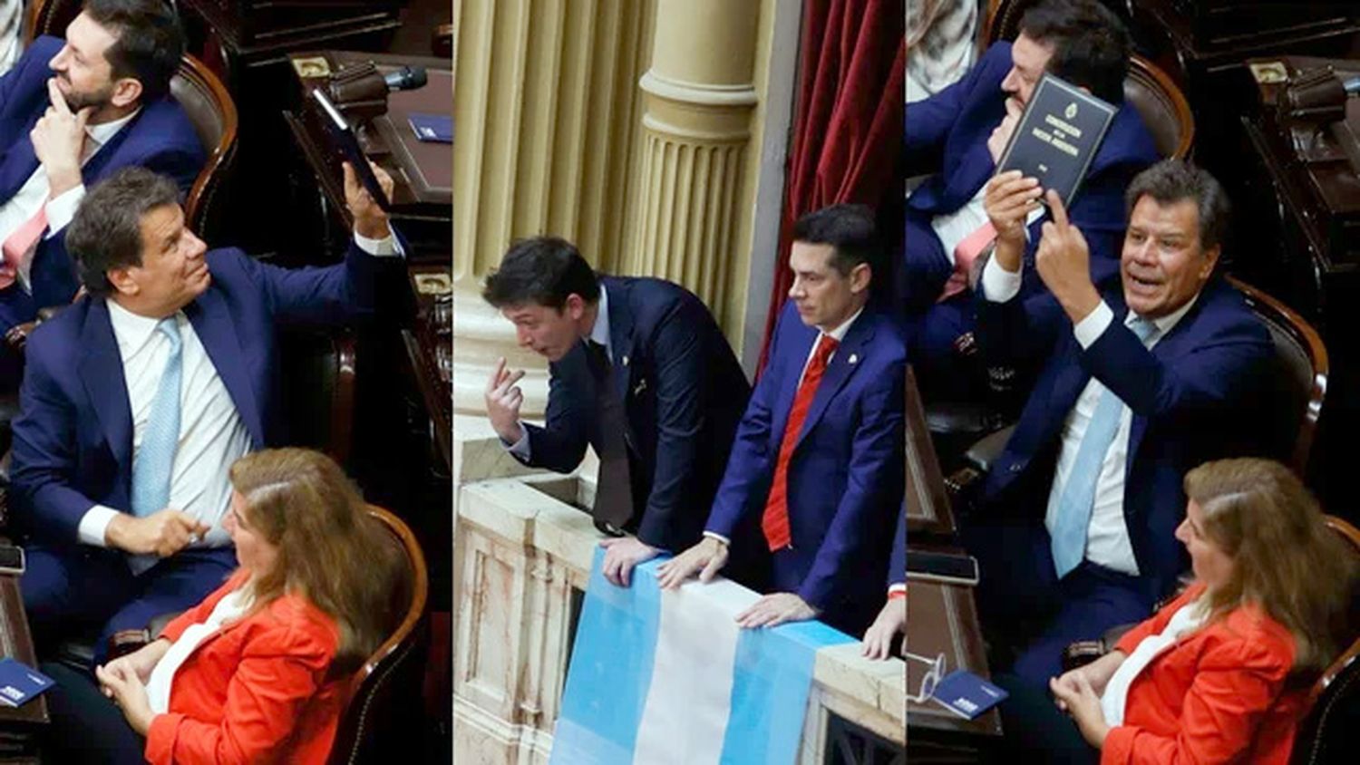 Facundo Manes y Santiago Caputo (NA/Mariano Sánchez)