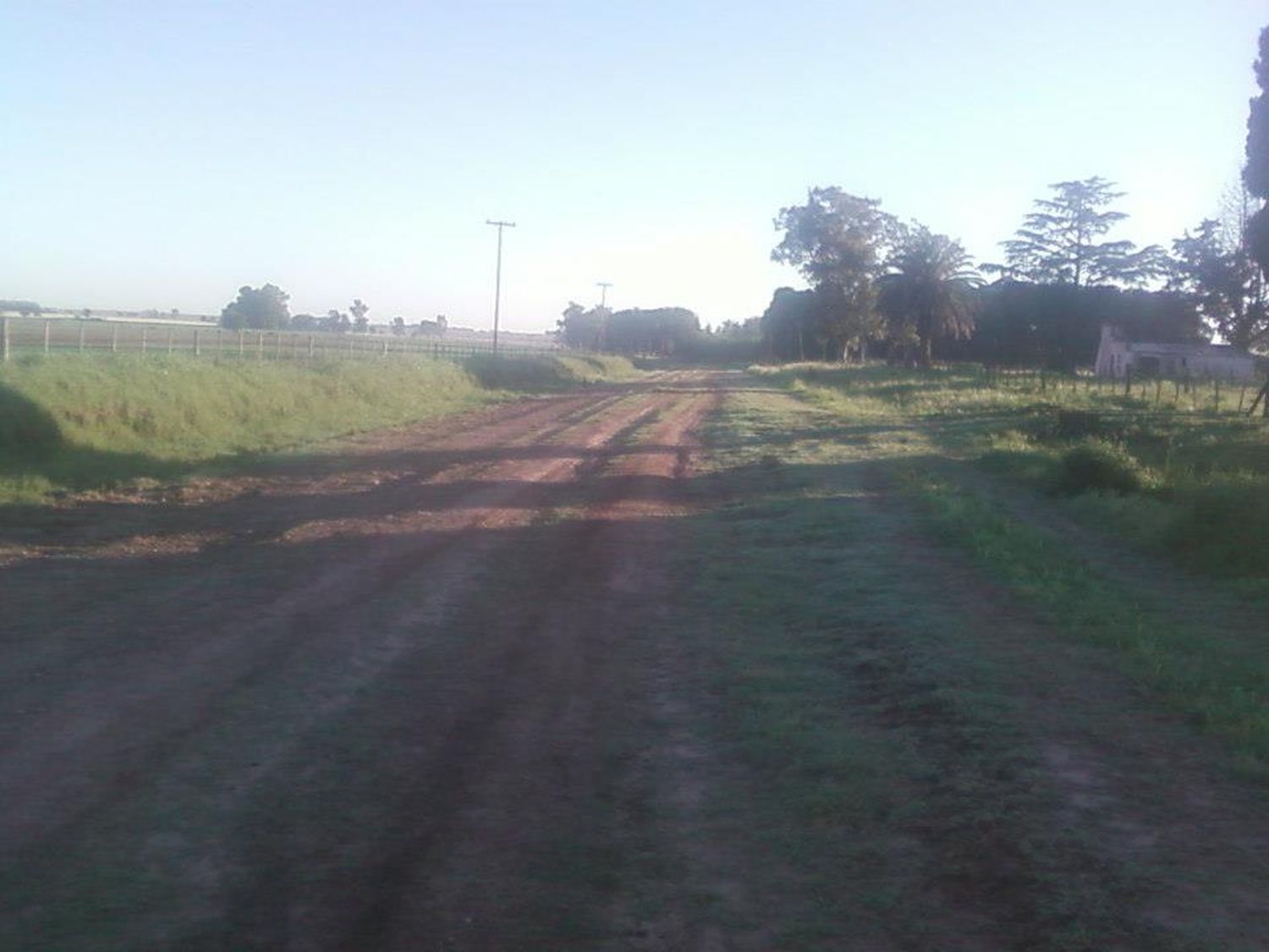 Ingeniero Moneta: chocaron dos camionetas en un camino rural y un hombre fue asistido en el Hospital