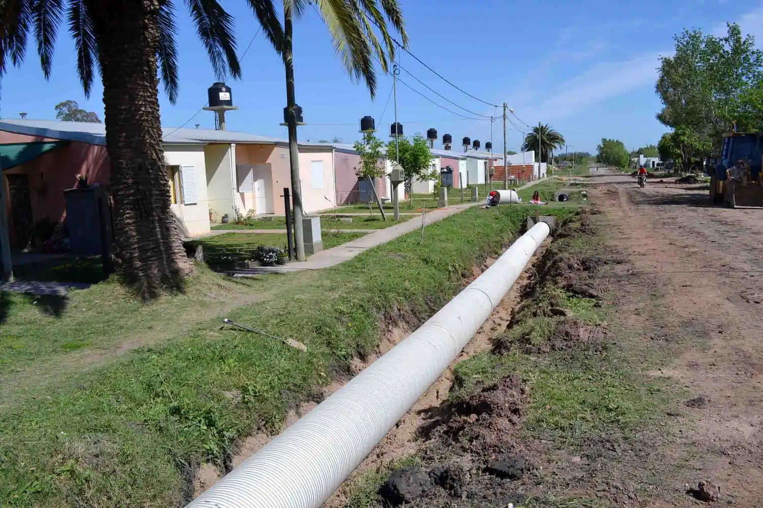 Avanza la construcción de nuevas obras públicas