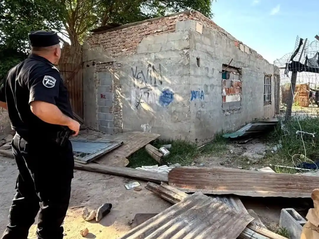 La Jefatura de Policía participó del derribo del búnker de Frontera y reuniones con autoridades ministeriales