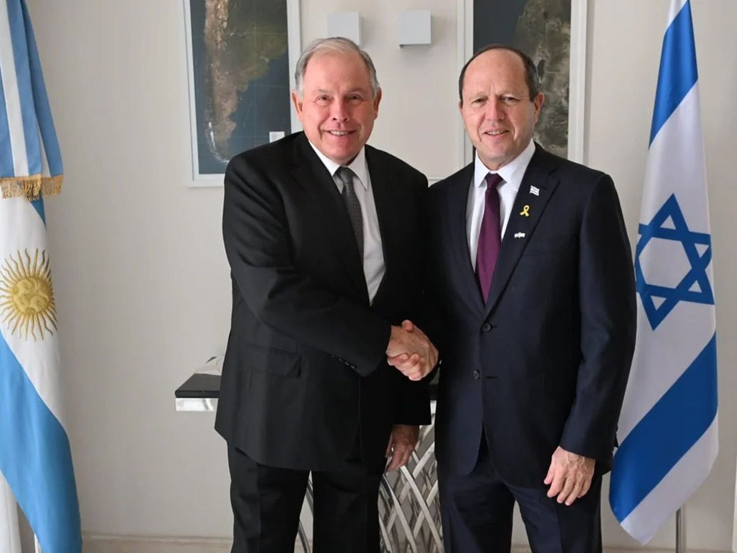 Werthein se reunió con el Presidente de Israel, Isaac Herzog