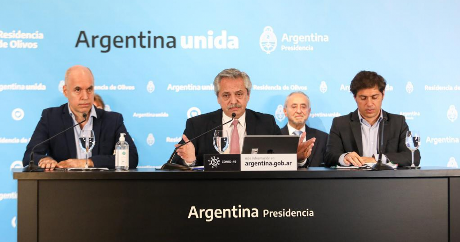 Alberto Fernández enfatizó que aislamiento "durará lo que tenga que durar"
