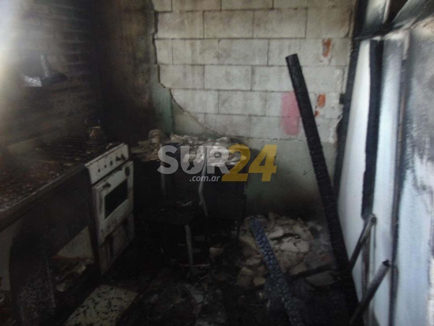 Venado Tuerto: incendio de vivienda en Cerrito al 1200