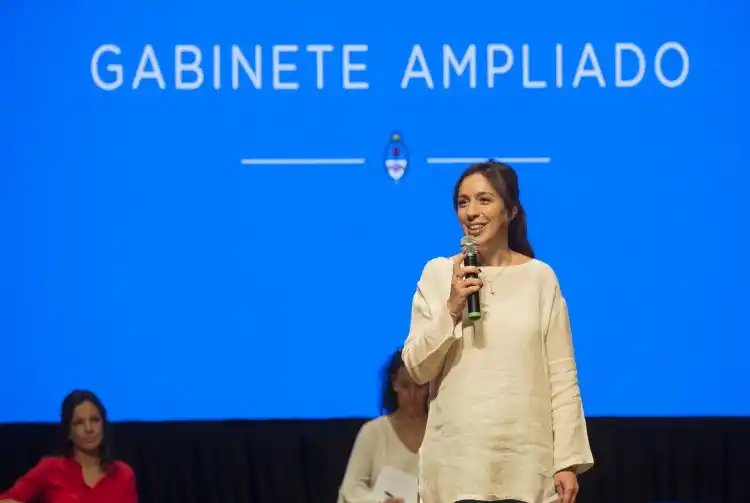 Vidal reunió a las mujeres de su gabinete en el CCK: "Parece que no somos tan Heidi"