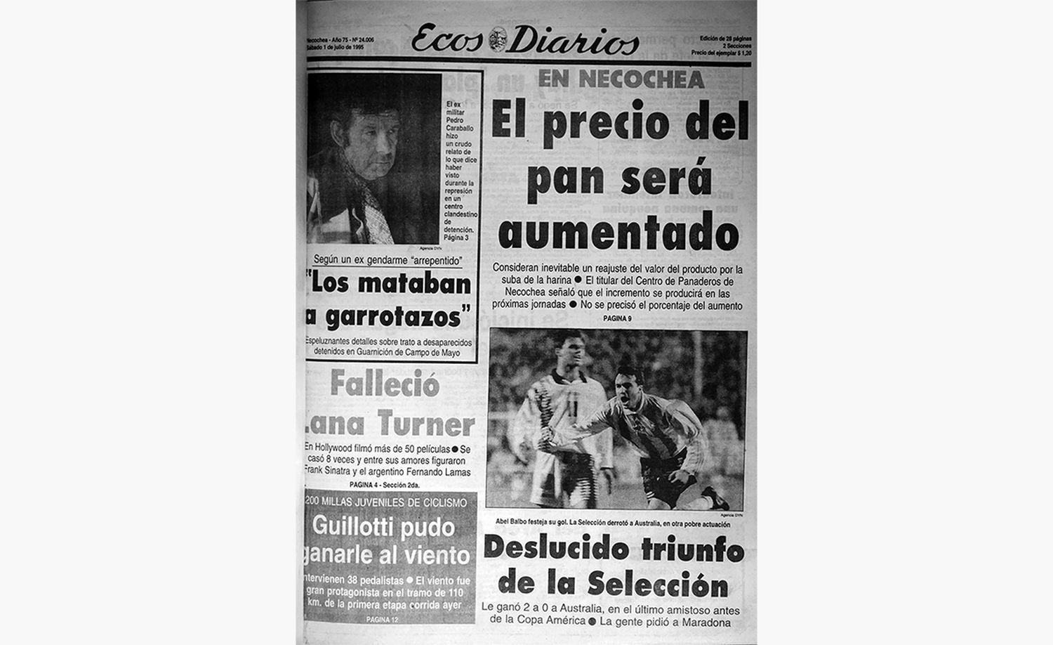 Viernes 1 de junio de 1995
