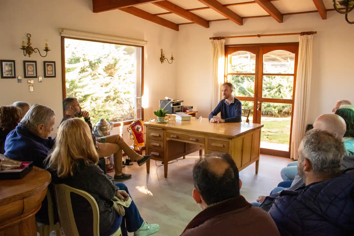 Mayer: “Queremos escribir una constitución que respete la propiedad privada en el campo y en toda la provincia”