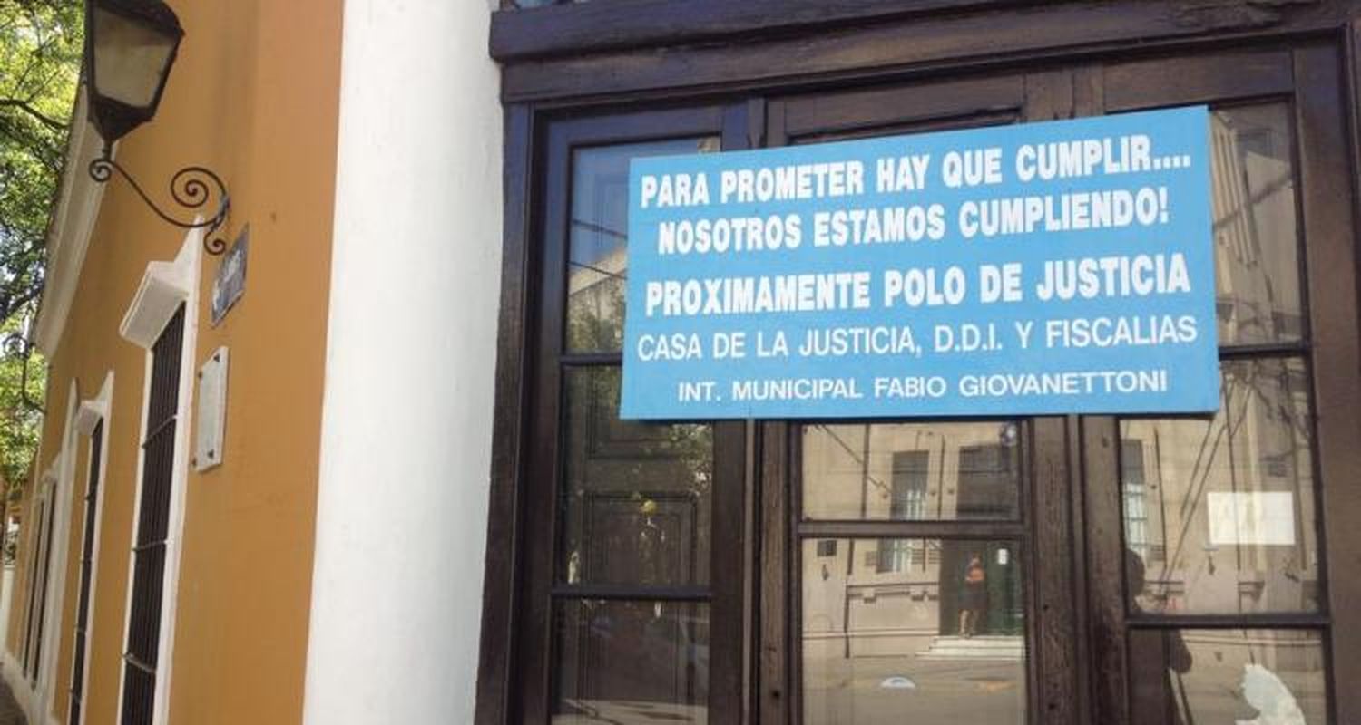 Rescindieron contrato con Monjo y no habrá Polo Judicial