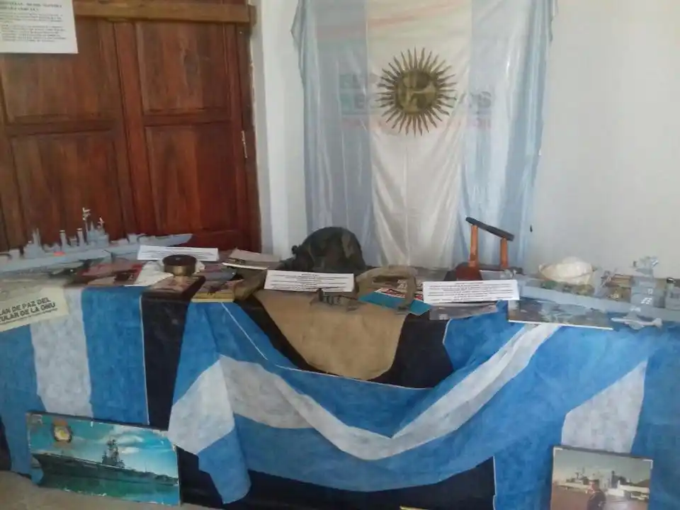 El Museo de Spatzenkutter armó un espacio temático para homenajear y recordar a los caídos en Malvinas