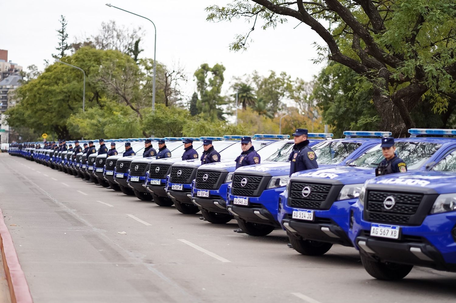 martin llaryora moviles policiales