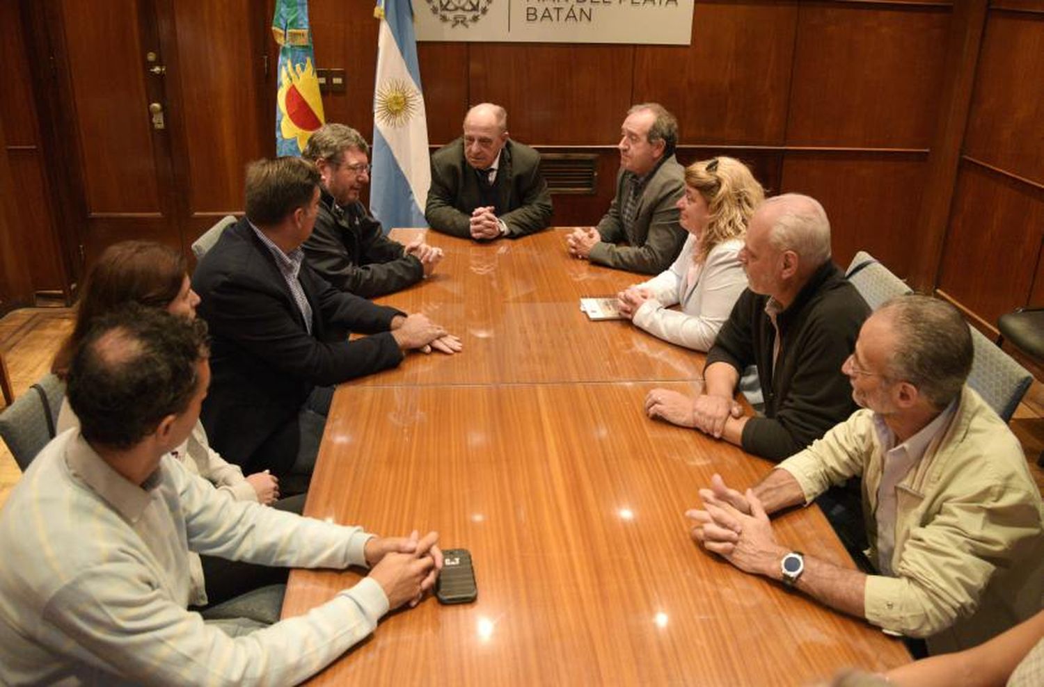 Construcción: "Era hora de ponerse a trabajar con el Municipio"