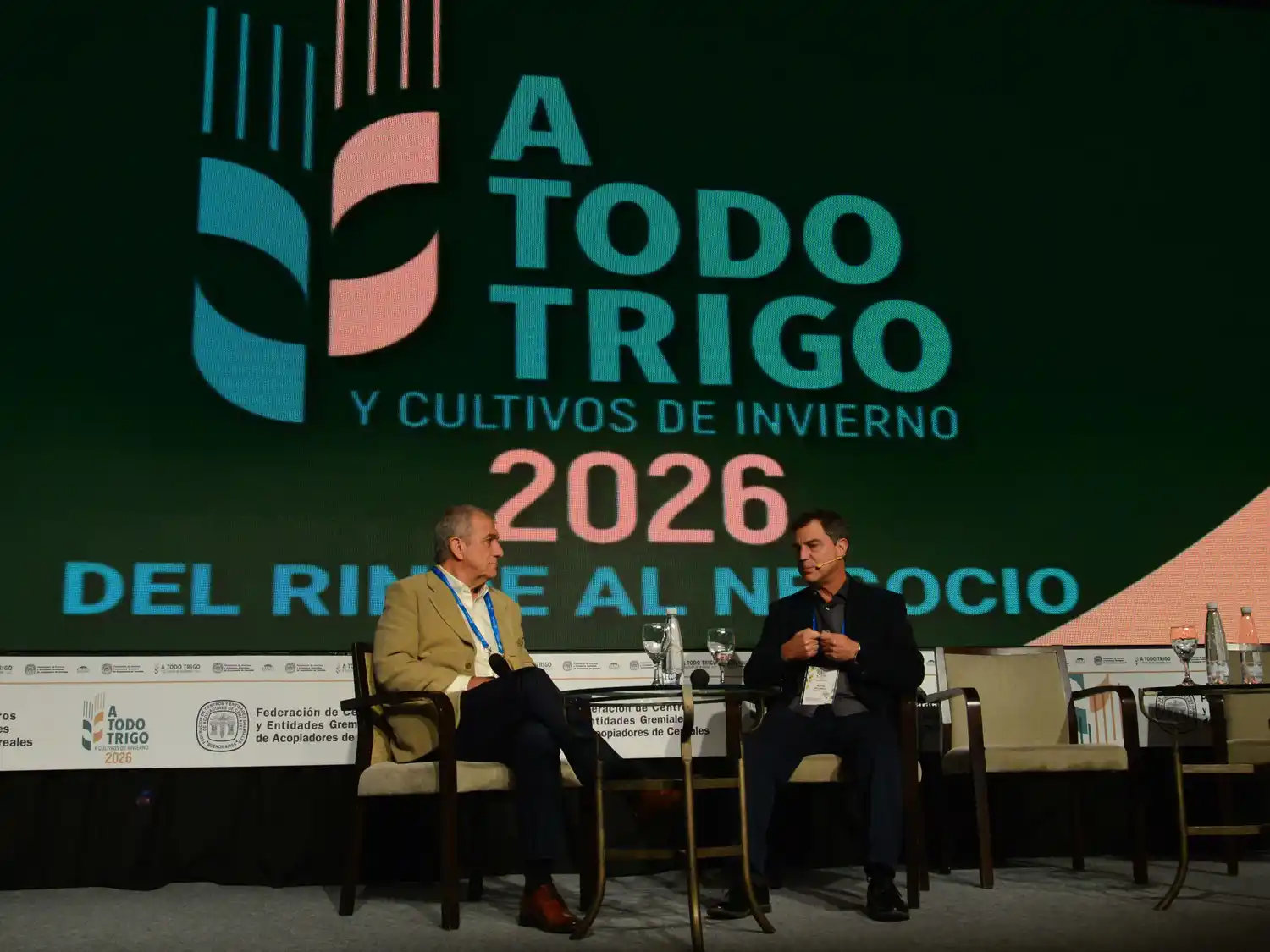 Andrés Malamud fue entrevistado por Fernando Rivara, presidente de la Federación de Acopiadores, en el marco de A Todo Trigo