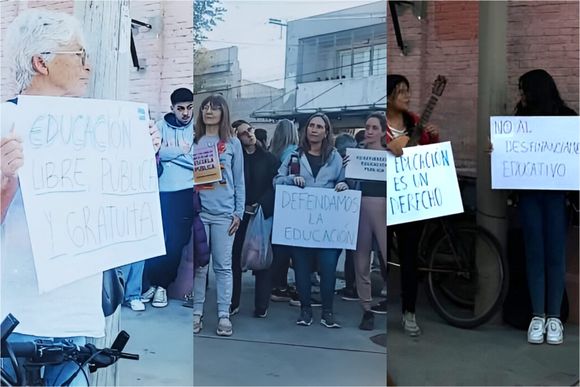 Marcha universitaria: movilización en el Conservatorio, Salazar en Buenos Aires y adhesiones en el Concejo