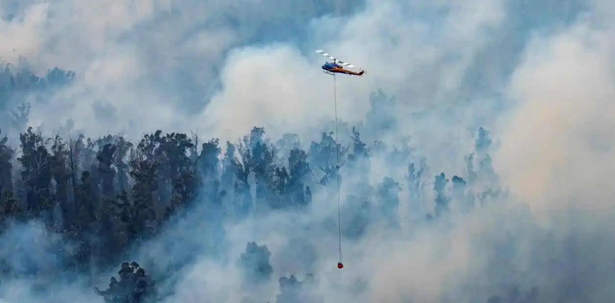 El humo de Australia ya llegó a la Argentina