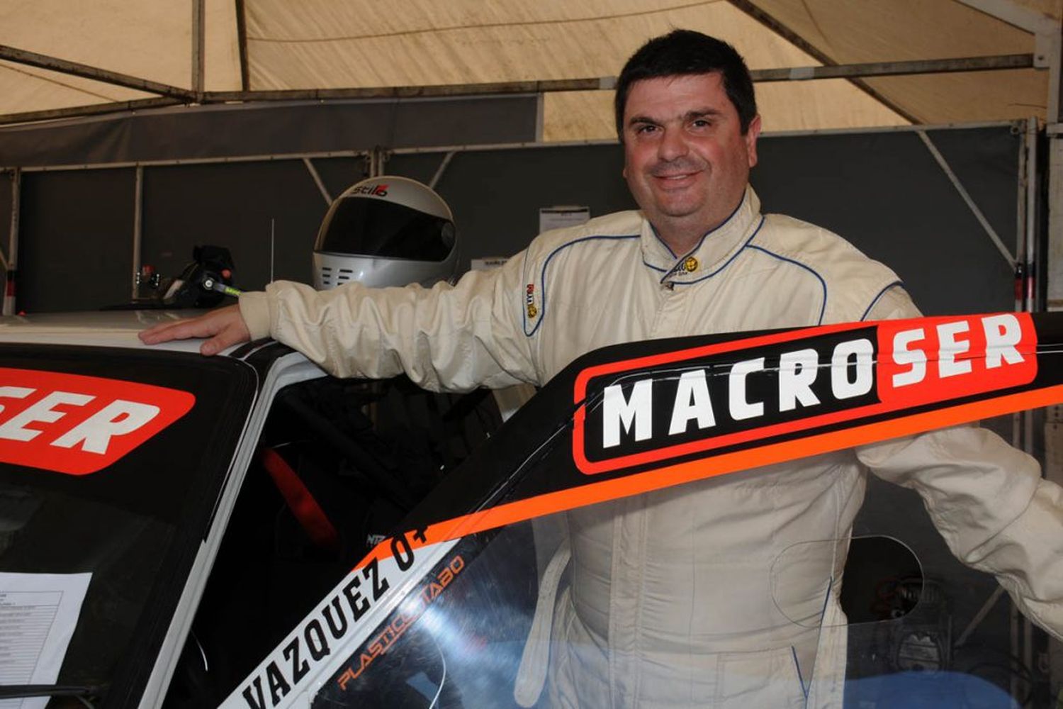 Vázquez, en el Turismo Pista