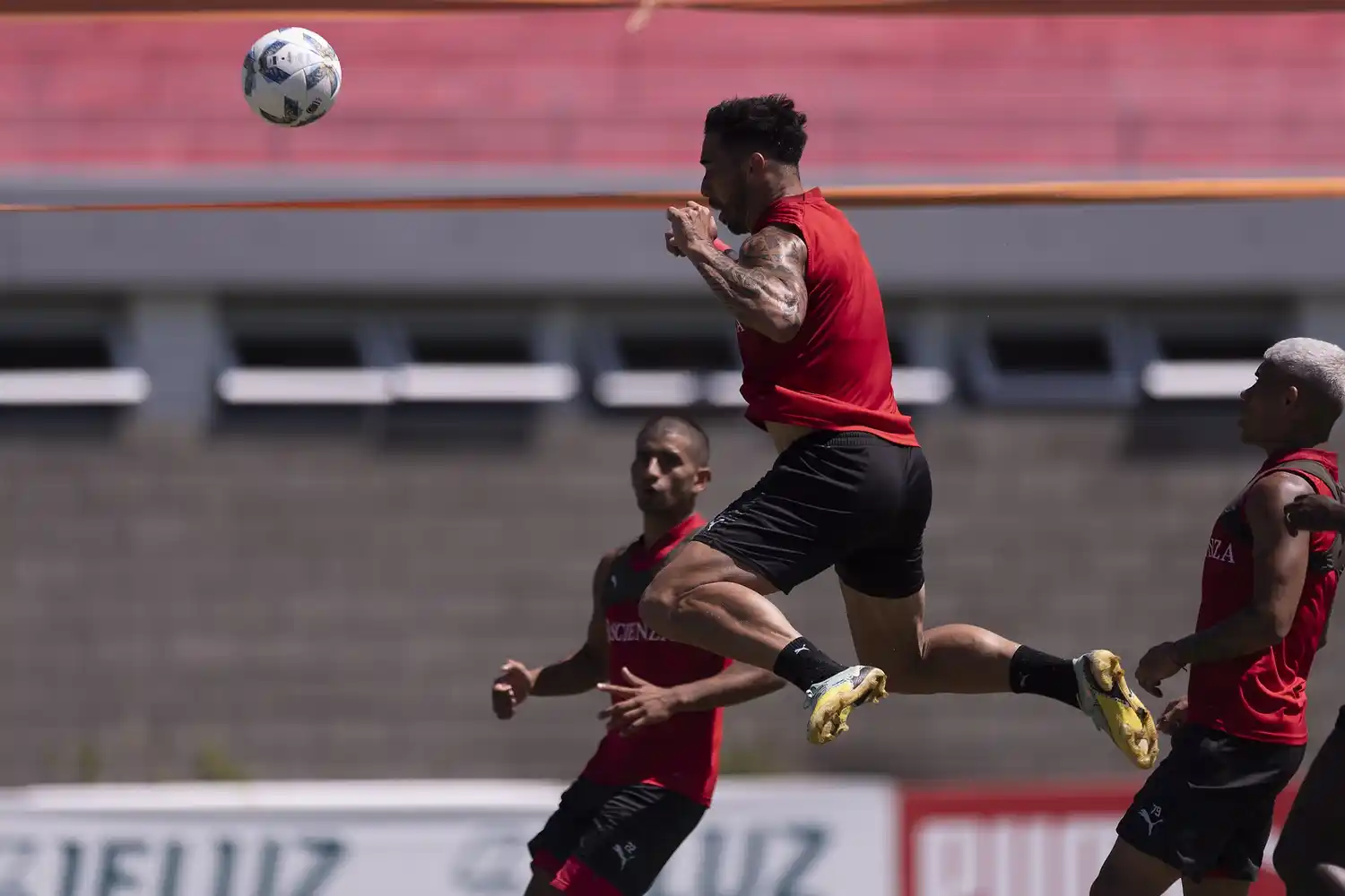 Avalos, el paraguayo que se sumó al ataque de Independiente.