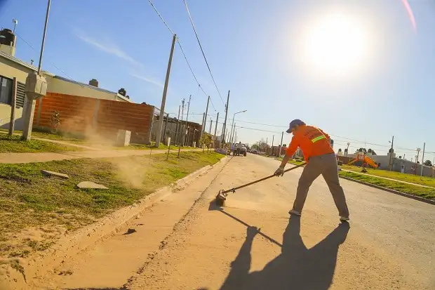 Trabajan en mejorar el servicio de barrido en la ciudad
