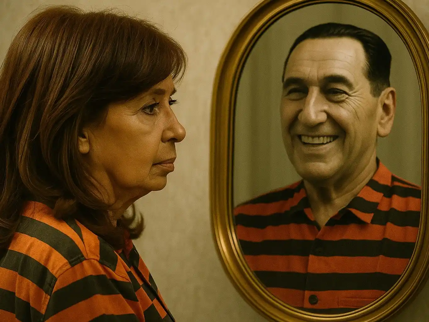 Cristina Kirchner intenta mirarse en el espejo de Perón, pero lo que devuelve el reflejo es una historia que no le pertenece.