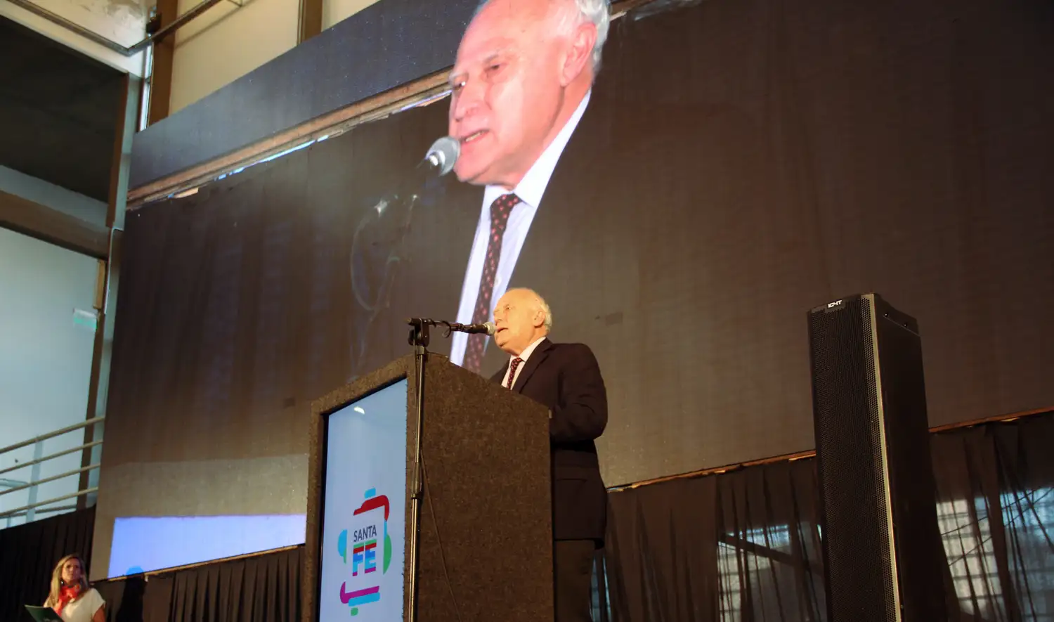 Lifschitz participó de la conferencia de Francesco Tonucci