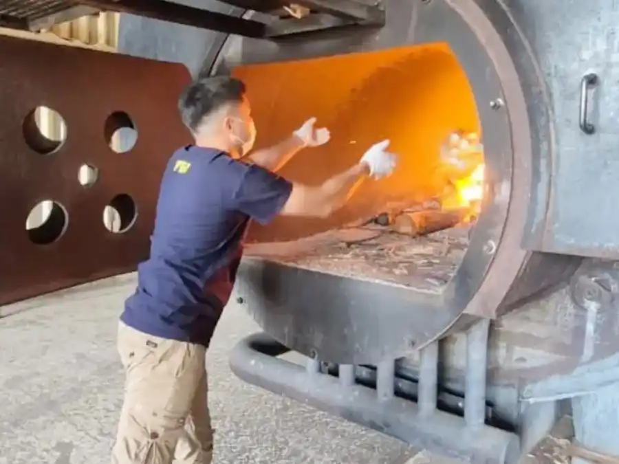 Destruyeron estupefacientes incautados en Concordia