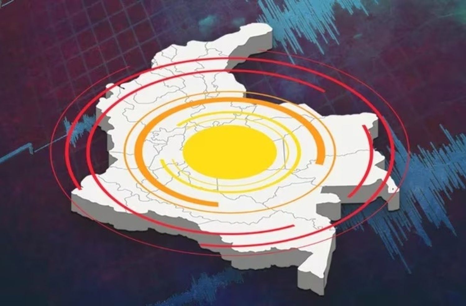 Un sismo de magnitud 5,7 sacudió el centro de Colombia