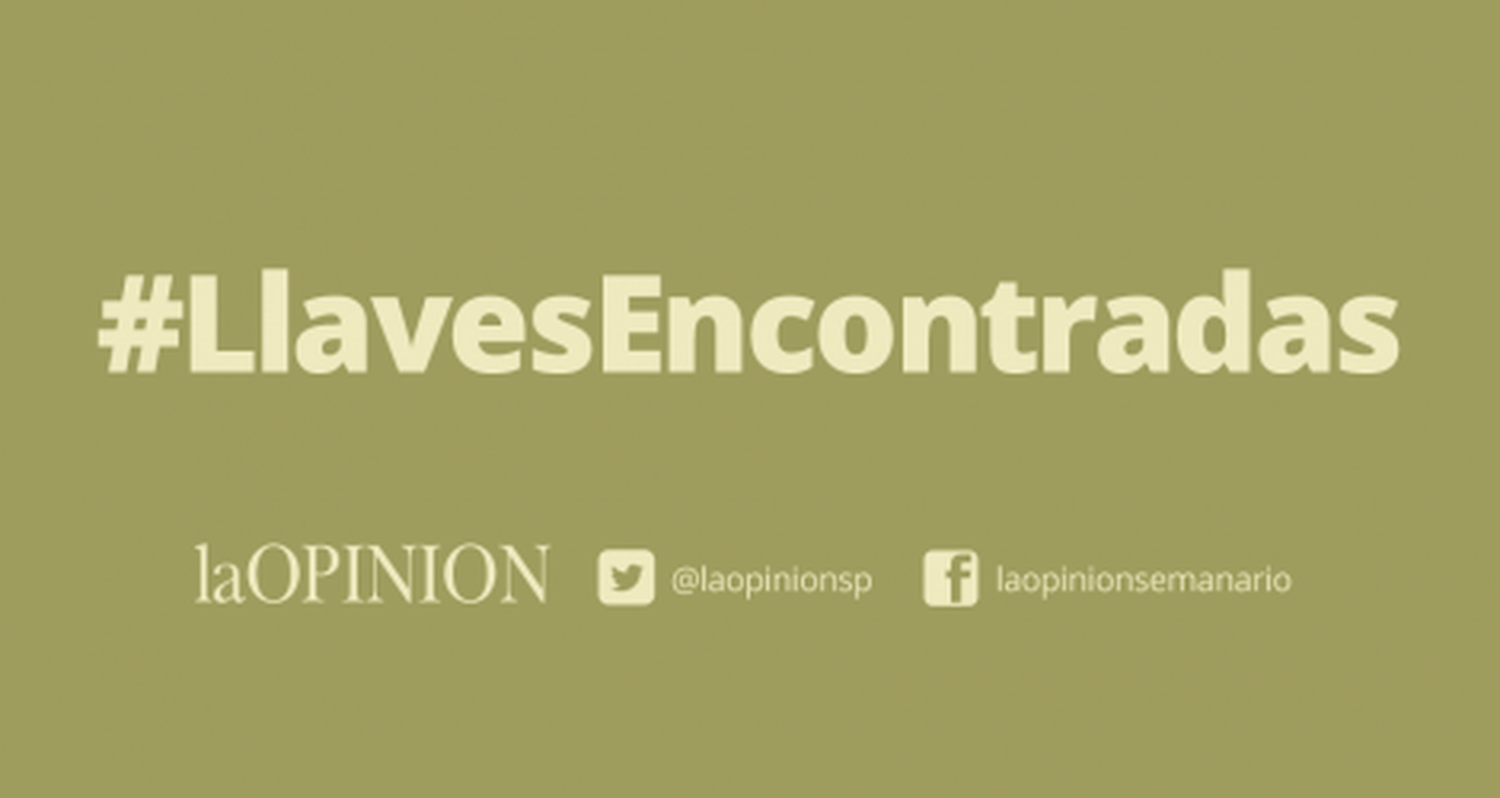 Llaves encontradas en Quiroga y Saavedra