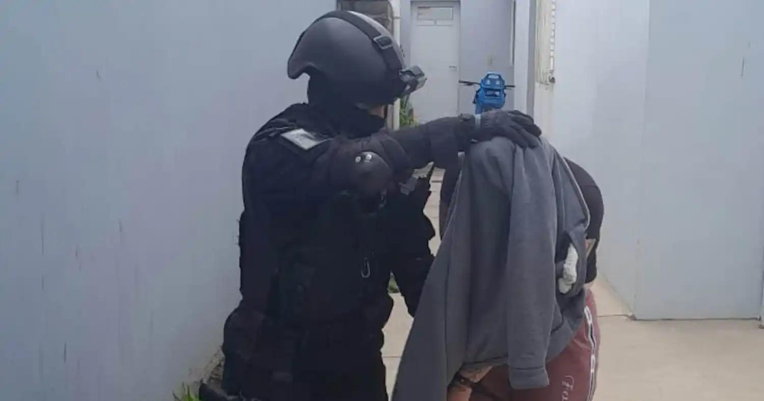 La mujer fue detenida durante un allanamiento en La Florida.