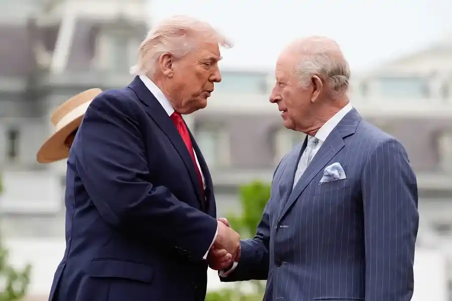 Visita del Rey Carlos a Estados Unidos