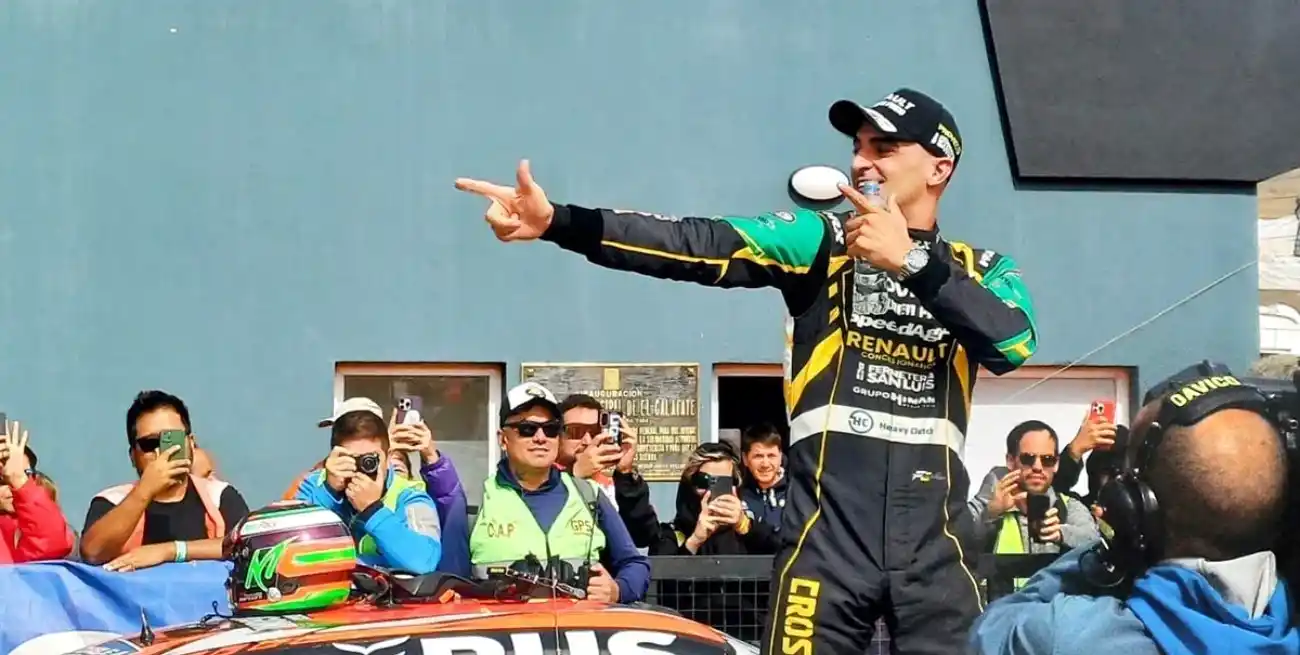 Con el Torino, Facundo Chapur ganó en El Calafate, en la segunda fecha del Turismo Carretera llevada a cabo este domingo. Crédito: SóloTC